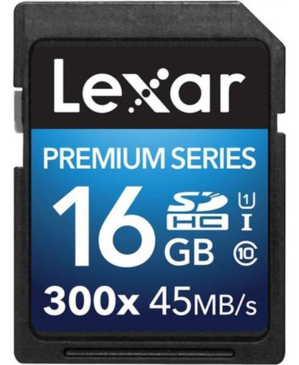Lexar Carte SDHC 16GB Premium II (300x)