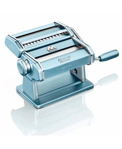 marcato Machine à pâte manuelle Atlas 150 coloris Bleu Glace. 3 fonctions