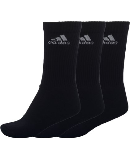 adidas 3 paires de chaussettes de sortie Adidas noires - T14 - 47-50 OL - Foot Lyon