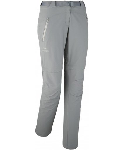 Eider - Women&#39;s Flex Zip Off Pant - Pantalon de trekking taille 40, gris