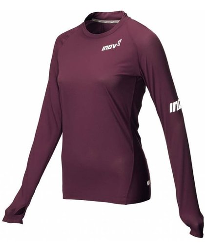 inov 8 Inov-8 - Women&#39;s AT/C Base L/S - T-shirt de running taille 8, violet
