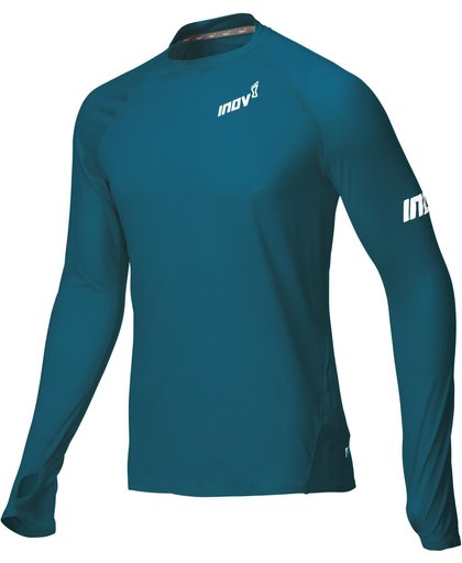 inov 8 Inov-8 - AT/C Base L/S - T-shirt de running taille M, bleu