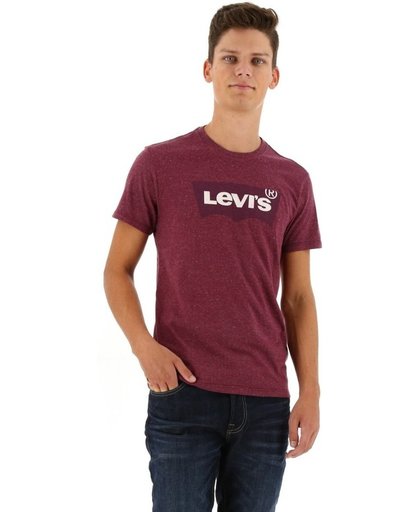levi s Tee shirt col rond manches courtes imprimé devant - LEVI&#39;S