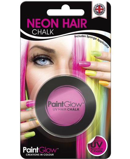 PaintGlow Neon/UV Haarkrijt Roze