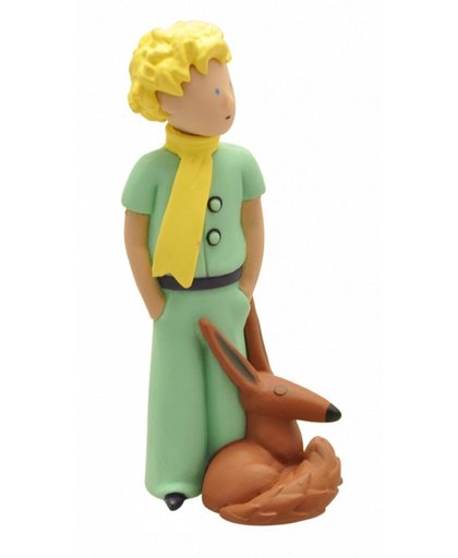Plastoy - figuurtje De Kleine Prins met vos - 7 cm hoog