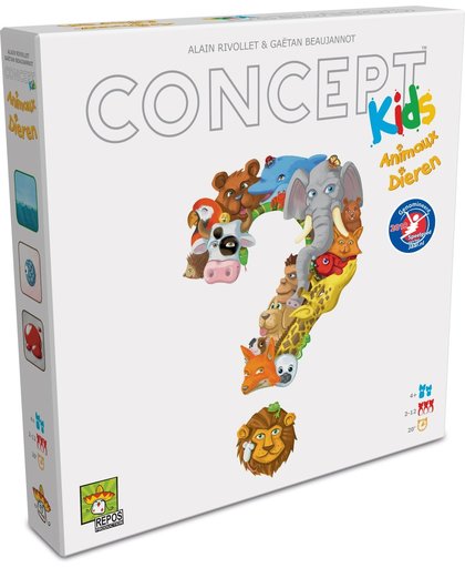 Concept Kids Dieren -  Bordspel