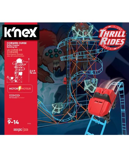 K'nex Thrill Rides - Cobweb Curse Roller Coaster