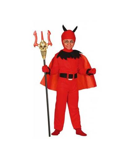 Halloween kostuum kind duivel - maat / leeftijd: 110-116 / 5-6 jaar