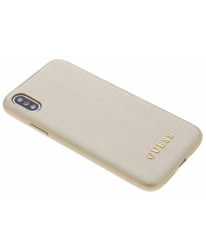 guess Coque iPhone GUESS Coque Iridescent gold IPX