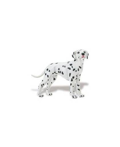 Plastic dalmatier hond 9 cm
