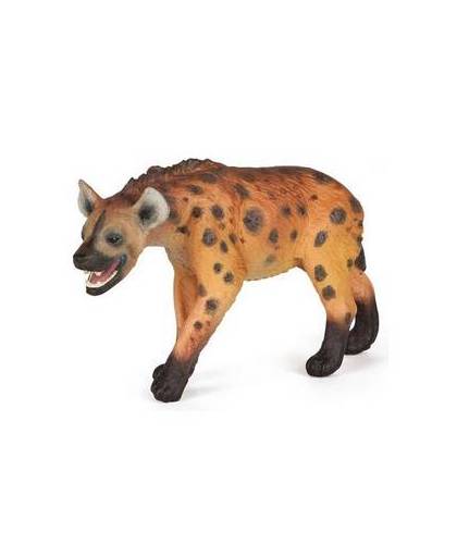 Plastic hyena 11 cm