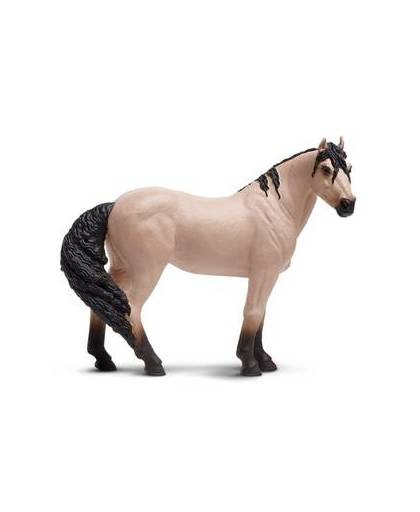 Plastic mustang paard 12 cm