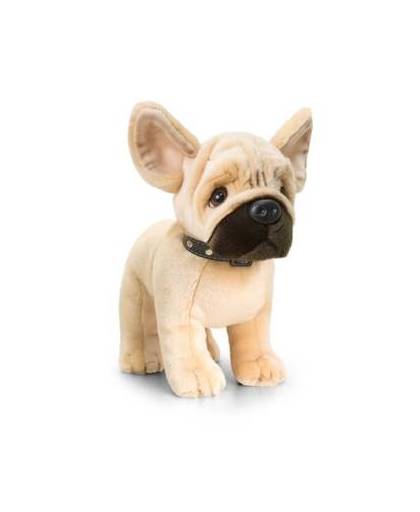Keel toys pluche franse bulldog hond knuffel 30 cm