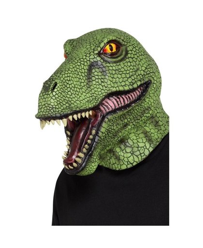 Groen dinosaurus masker voor volwassenen Groen