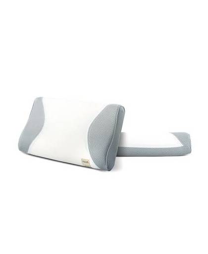 Outlast athlete contour pillow white - 61 x 36 x 12 - wit