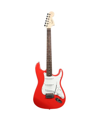 Squier Affinity Stratocaster Race Red elektrische gitaar