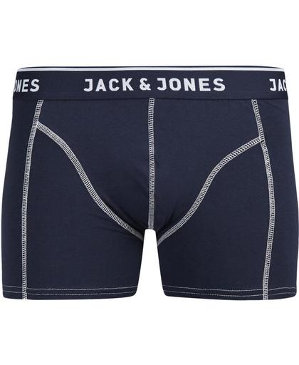 JACK&JONES Heren 3 pack boxershort - Navy Blazer - Maat XXL