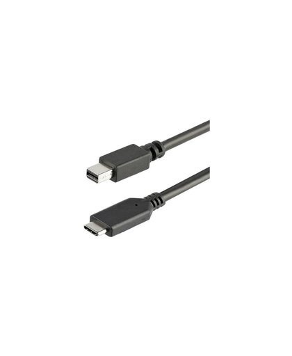 StarTech.com 1 m USB-C naar Mini DisplayPort kabel 4K 60Hz zwart