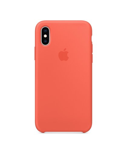 Apple Coque Apple iPhone XS Silicone Nectarine