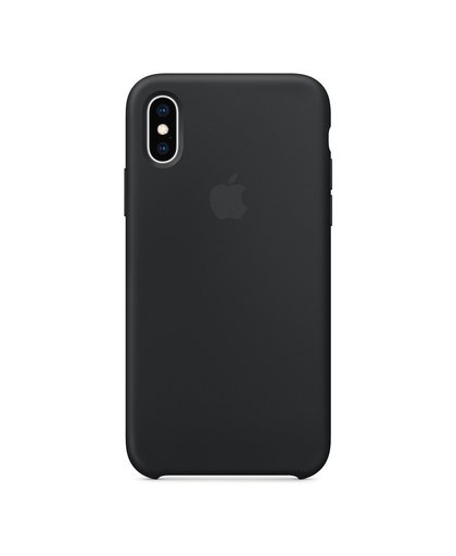 Apple Coque Apple iPhone XS Silicone Noir