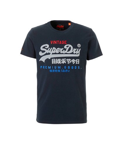 Superdry Premium Goods Infill T-Shirt Navy