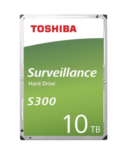 Toshiba S300 Surveillance interne harde schijf HDD 10000 GB SATA III