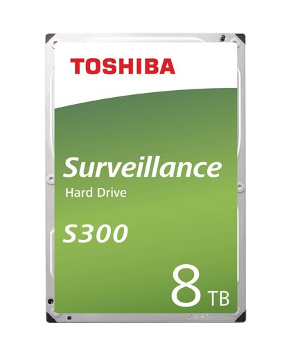 Toshiba S300 Surveillance interne harde schijf HDD 8000 GB SATA III
