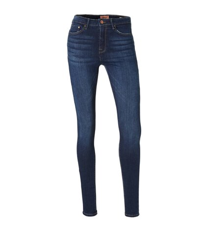 ONLY Paola High Waist Skinny Jeans Dames Blauw