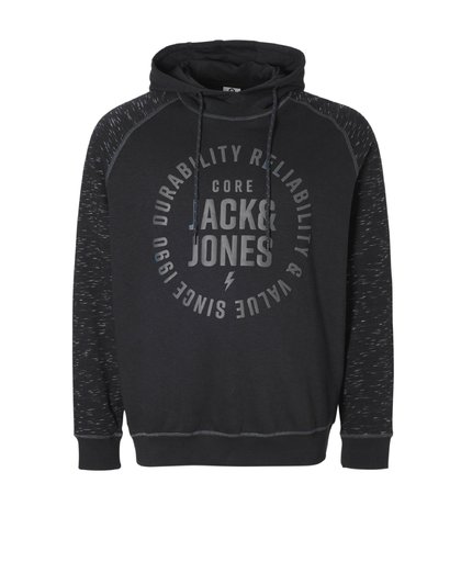 JACK & JONES Statement Plus Size Sweater Heren Zwart
