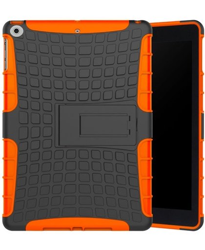Survivor hoes standaard bescherming iPad 2017 2018 - Oranje Zwart