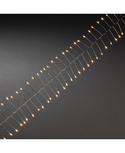 Konstsmide LED kerstverlichting cluster zilver - 2 meter