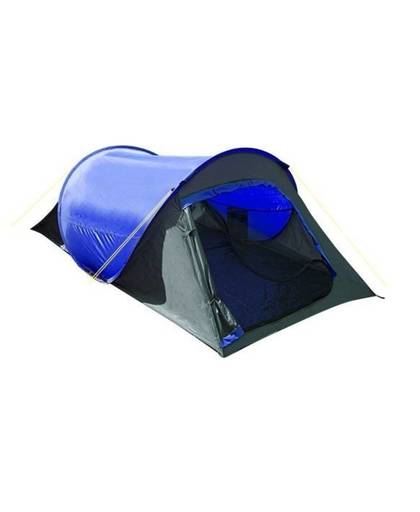 Summit 2 persoons pop-up tent blauw 220 x 120 x 80/60 cm