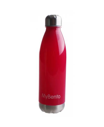 Summit drinkfles MyBento 650 ml rood/chroom