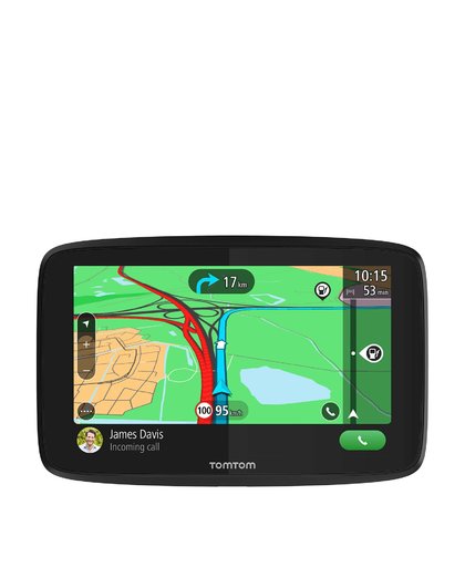 TomTom GO ESSENTIAL 6" navigator 15,2 cm (6") Touchscreen Handheld/Fixed Zwart 262 g
