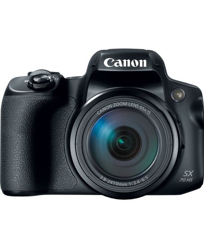 Canon PowerShot SX70 HS Bridge fototoestel 20,3 MP 1/2.3" CMOS 5184 x 3888 Pixels Zwart