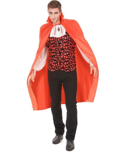 Rode vampier cape voor volwassenen - Verkleedattribuut