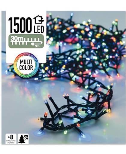 Micro Cluster 1500 LED's 30 meter multicolor