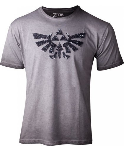 Zelda - Silver Sequins Women's Boyfriend T-shirt