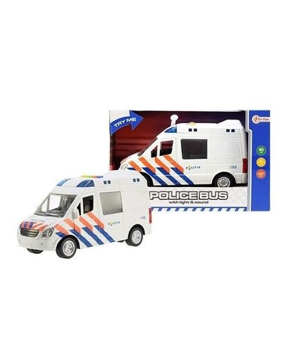 Speelgoedauto politiewagen afmetingen 17 x 28 x 12 cm Multi