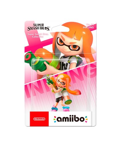 Nintendo Figurine Amiibo Nintendo Amiibo Fille Inkling N°64 SSB