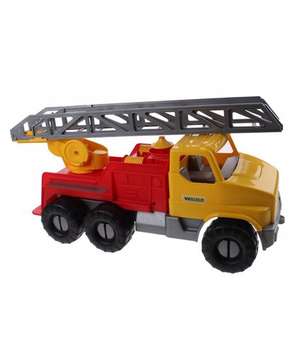 Wader speelgoed Ladderwagen geel 52 cm