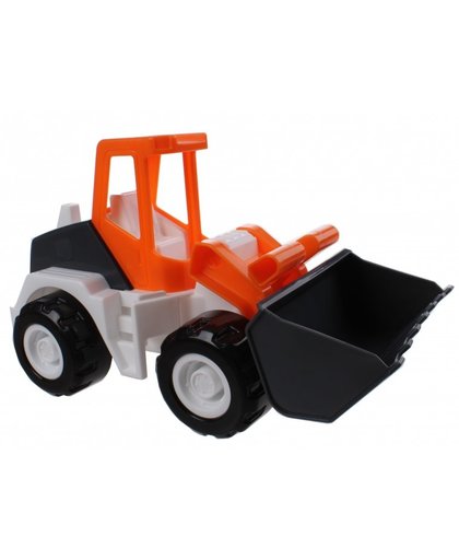 Wader speelgoed Graafmachine oranje 26 cm