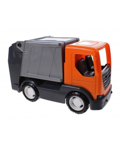 Wader speelgoed Vuilniswagen oranje 26 cm