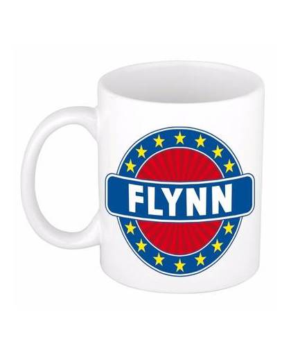Flynn naam koffie mok / beker 300 ml - namen mokken
