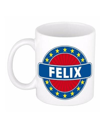 Felix naam koffie mok / beker 300 ml - namen mokken