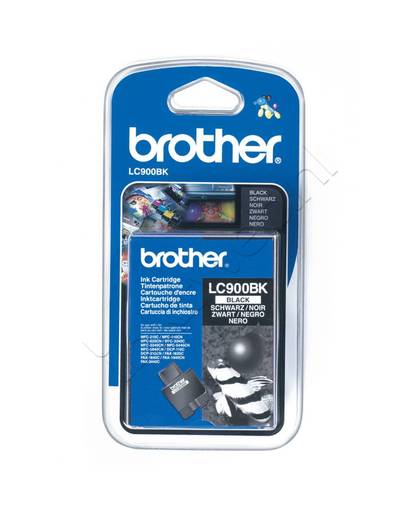 Brother LC900BK Black Ink Cartridge inktcartridge Zwart