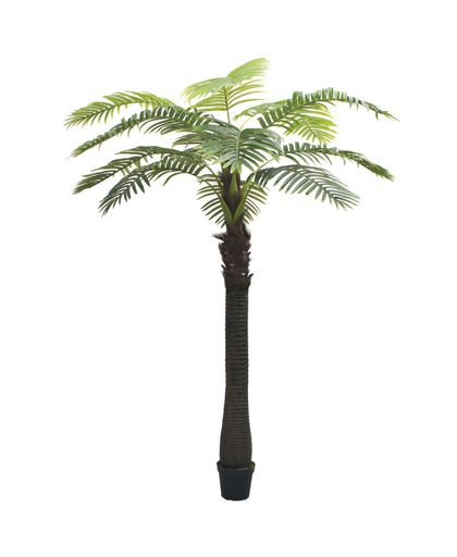 vidaXL Kunst palmboom met pot 310 cm groen