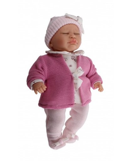 Berjuan babypop Dormilon 40 cm roze