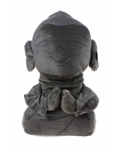 Kamparo pluchen Boeddhaknuffel zwart 24 cm