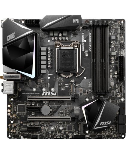 MSI MPG Z390M GAMING EDGE AC LGA 1151 (Socket H4) Intel Z390 micro ATX